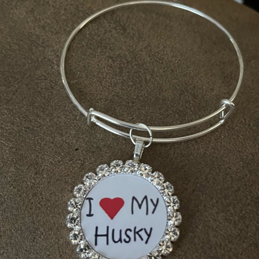 Siberian husky bracelet